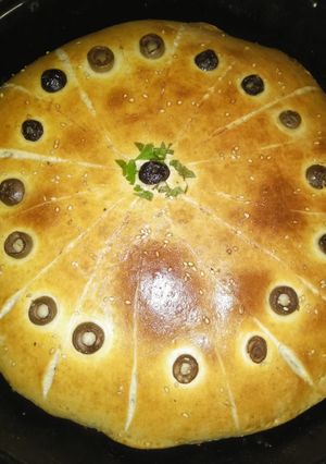 صورة لوصفة خبزة محشية