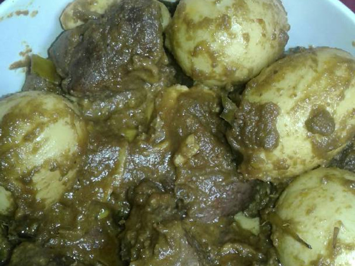 Yuk intip, Cara praktis membuat Rendang hati sapi telur dijamin menggugah selera