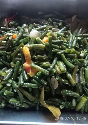 Foto resep Oseng kacang panjang pedas simpel