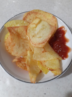 عکسی از دستور چیپس خونگی