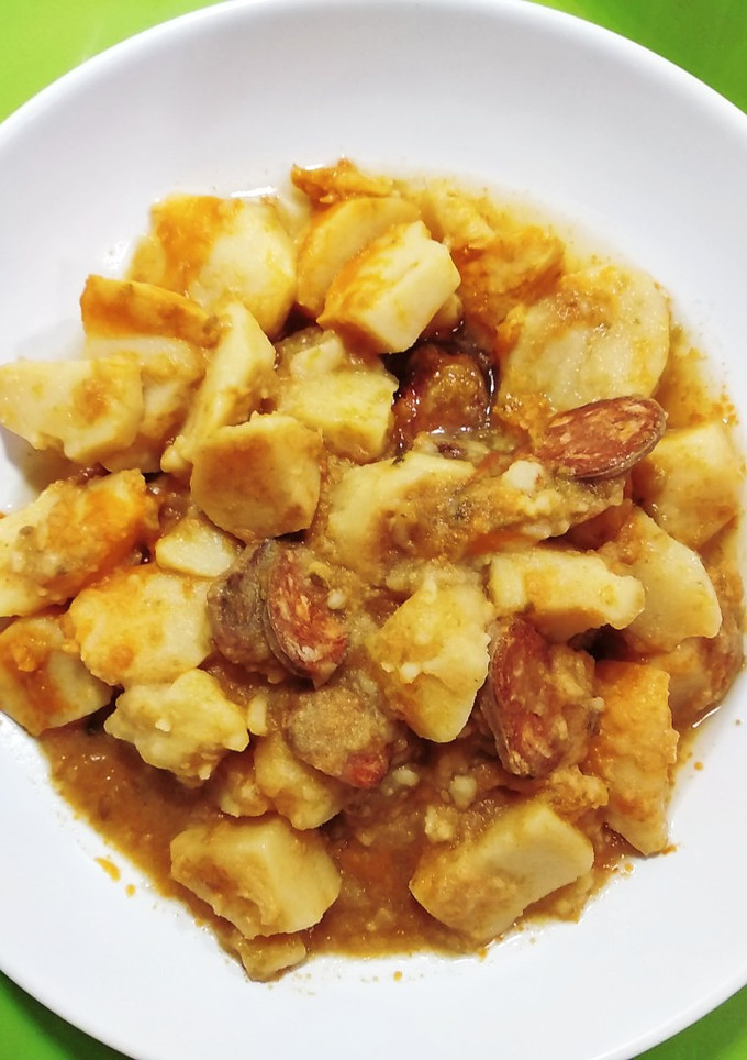 Una foto de Patatas a la riojana