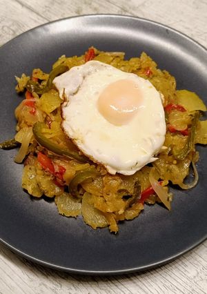Una foto de Patatas a lo pobre