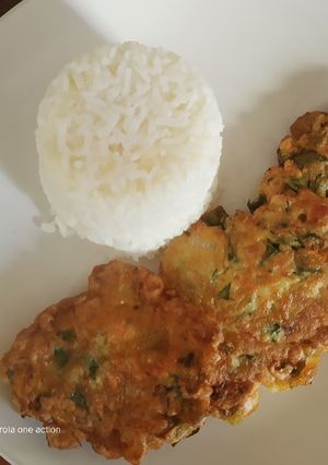 Una foto de Frito de acelga + mix de verduras Yohana 🟢