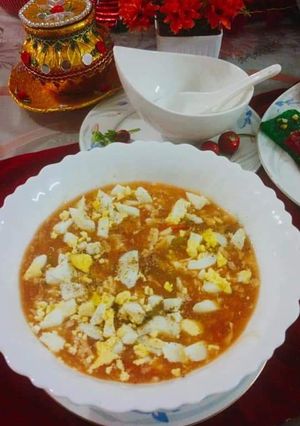 A picture of Hot & Sour Soup.