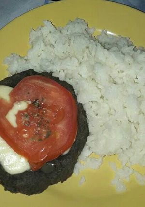 Una foto de Hamburguesa de Lentejas