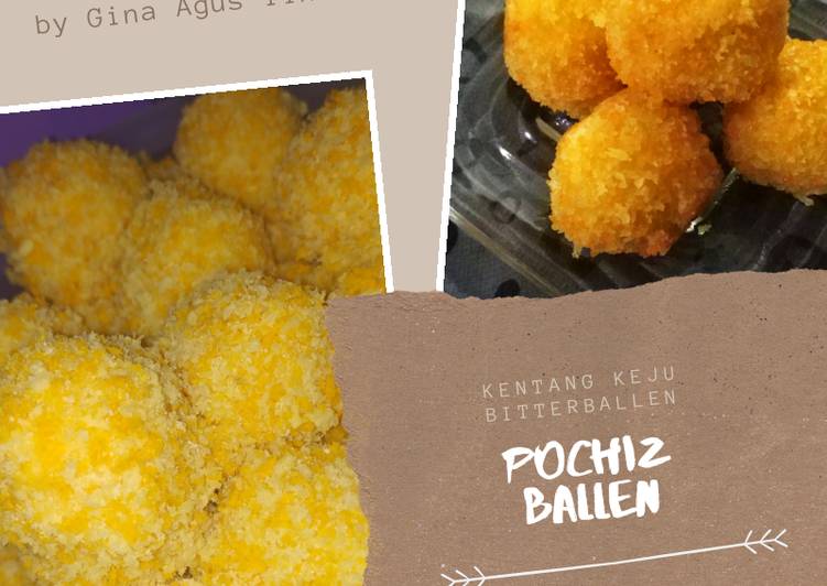 Pochiz Ballen (Kentang Keju bitter ballen)