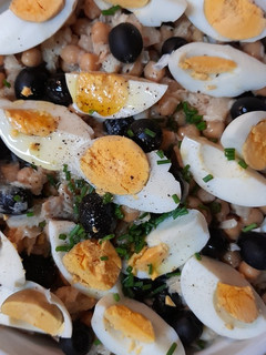Foto de Salada de Bacalhau com Grão de Bico
