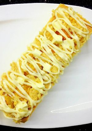 Hình của món Bông lan trứng muối.