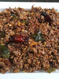 கொத்திய வாழை பூ பொரியல் (Kothiya vaazhaipoo poriyal recipe in tamil) செய்முறை முக்கிய புகைப்படம்