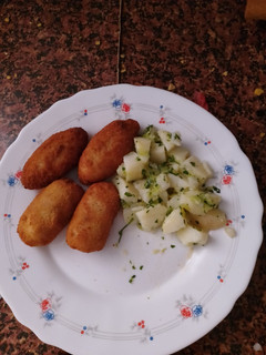 Una foto de Croquetas de Pollo asado