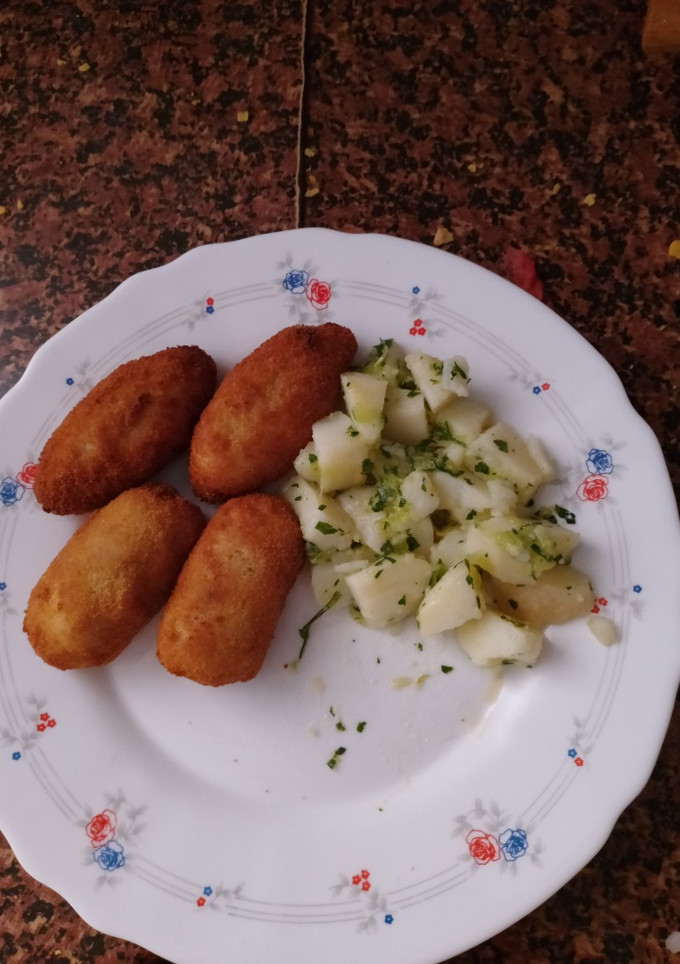 Una foto de Croquetas de Pollo asado