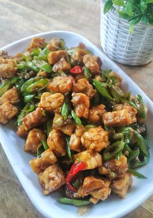 Foto resep Tumis Buncis Tempe Kecap