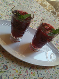 A picture of Zobo drink.
