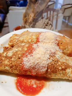 Una foto de Canelones sin harina Keto