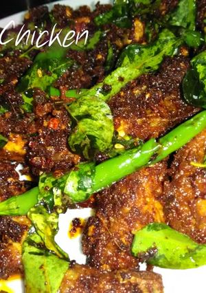 A picture of Thattukada Chicken Fry.