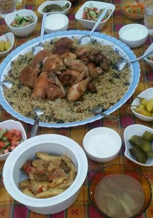 صورة لوصفة كبسة دجاج😉😉😉😉