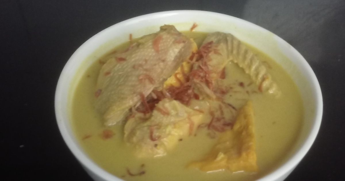 Opor Kuning Ayam & Tahu