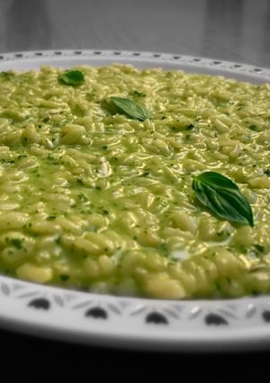 Foto di Risotto al basilico 🌿