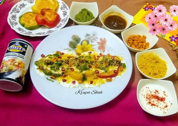 Recipe of Award-winning Capsicum vada chaat