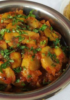 मशरुम मसाला (Mushroom masala recipe in Hindi) रेसिपी मुख्य फोटो