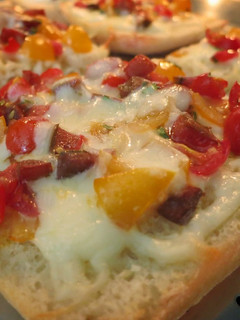A picture of Quick & Easy Fresh Tomato Focaccia Pizza.