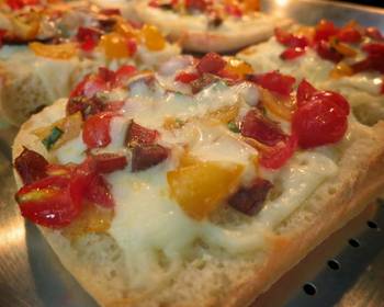 Fresh, Prepare Recipe Quick  Easy Fresh Tomato Focaccia Pizza Yummy