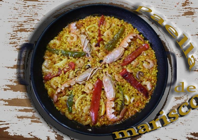 Paella de marisco