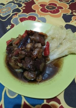 Foto resep Hati ayam lada hitam