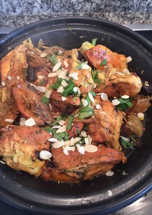 Una foto de Tajine de pollo