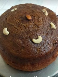 கோதுமை மாவு நாட்டு சர்க்கரை கேக் (Kothumai maavu naatusarkarai cake recipe in tamil) செய்முறை முக்கிய புகைப்படம்