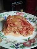 Cheese steak lasagna