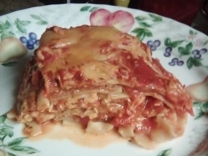 Easy Way Prepare Recipe Cheese steak lasagna that is Perfect, Tasty}