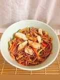Eat Clean Mixed Brown Rice Noodle Bowl