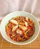 Bún trộn eatclean