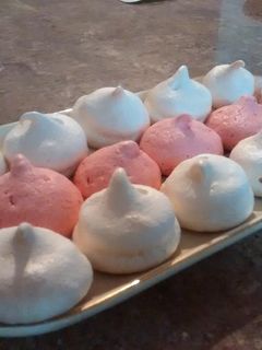 Una foto de Suspiros de merengue francés