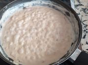Una foto de salsa carbonara