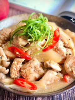 洋蔥燒雞 / 便當菜 的食譜成品照片