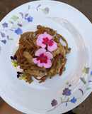 Pasta al jengibre con pollo