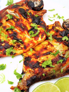 A picture of Grilled Masala Pomfret.