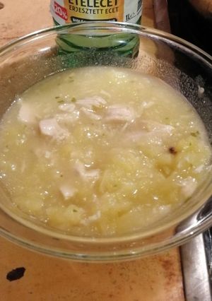 Petrezselymes krumpli főzelék recept fotója