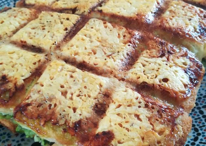 Croq courgette chèvre