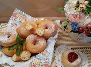 Habkönnyű szalagos fánk 🍩 recept fotója