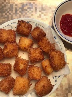 Hình của món Sữa tươi chiên giòn.