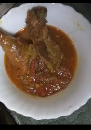 A picture of Chicken soup.