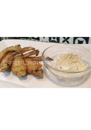 Foto resep Sayap Ayam Cocol Santan Keju Keto