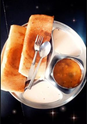 A picture of Crispy dosa.