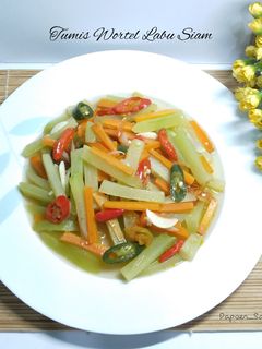 Foto resep Tumis Wortel Labu Siam