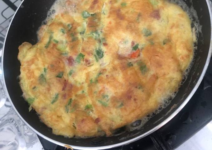 Wajib coba! Resep buat Telor kornet  nikmat