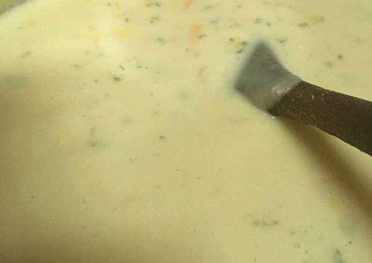 شوربة الذرة اللذيذة