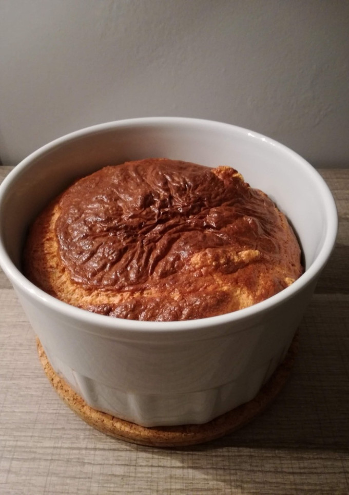Una foto de Soufflé de quesos